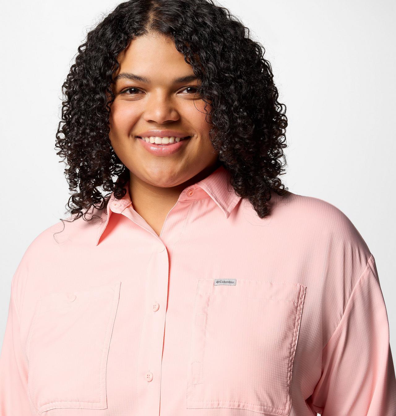 Women's Silver Ridge™ Utility Long Sleeve Shirt - Plus Size 4