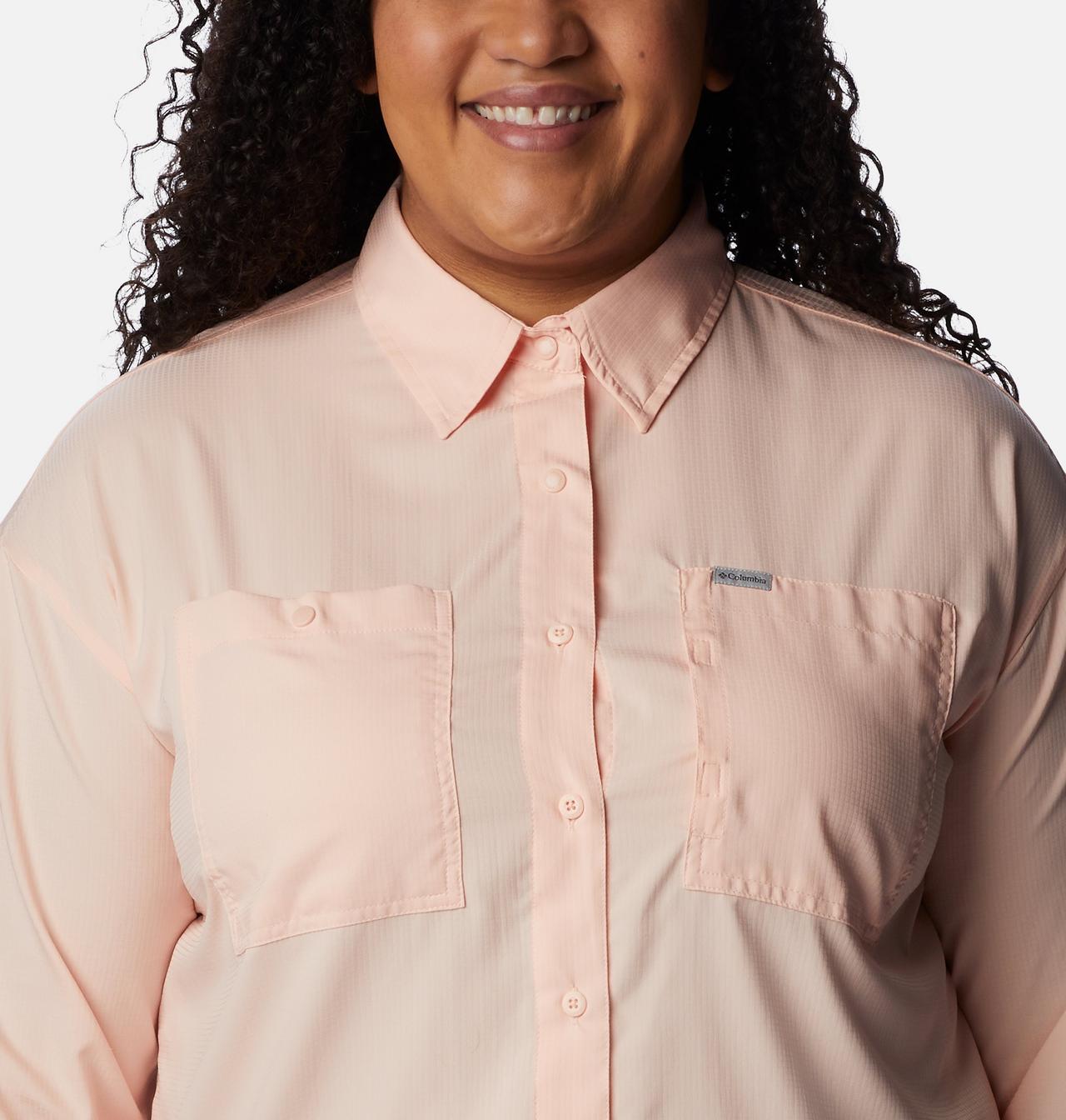 Women's Silver Ridge™ Utility Long Sleeve Shirt - Plus Size 4