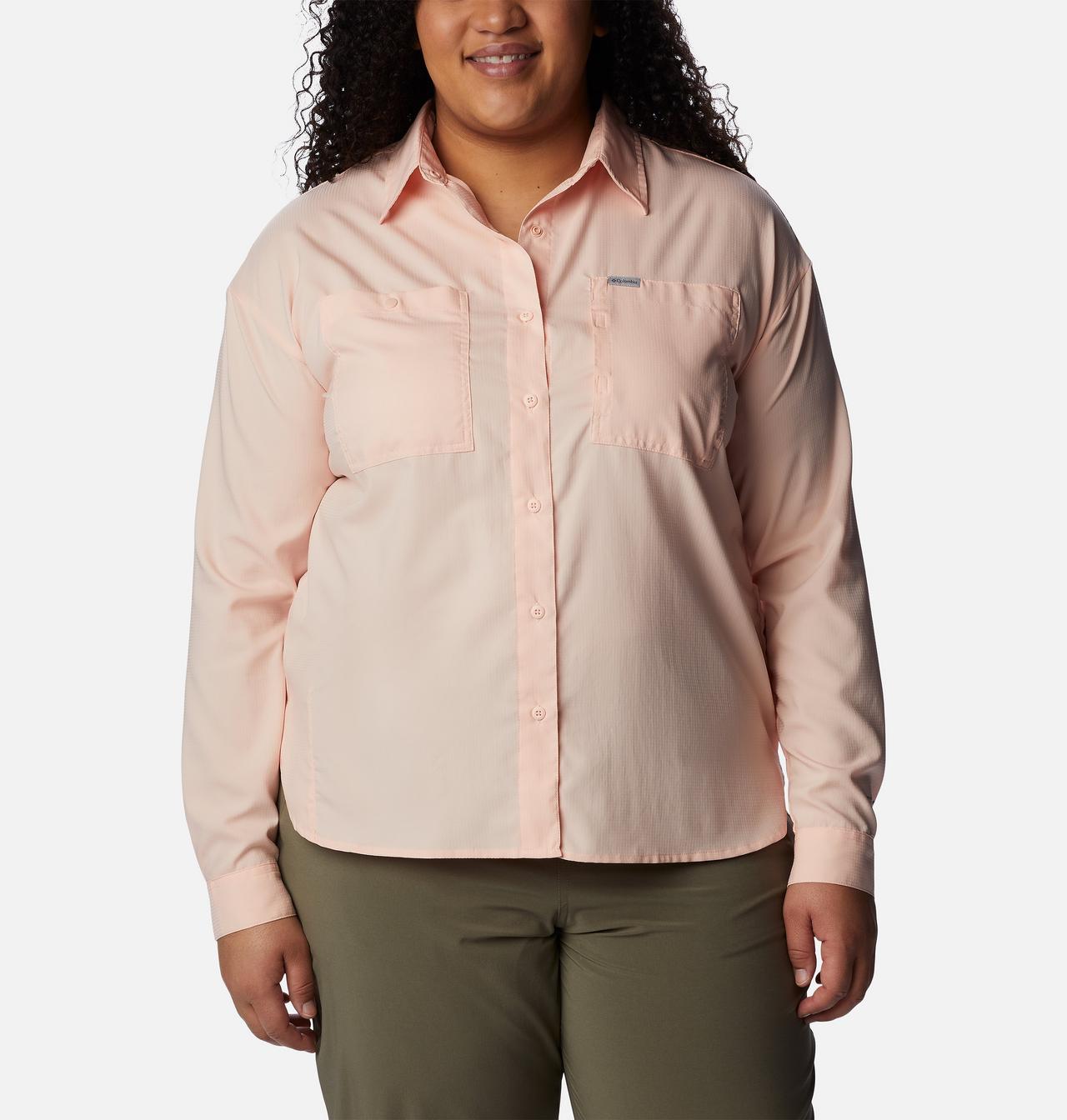 Women's Silver Ridge™ Utility Long Sleeve Shirt - Plus Size 1