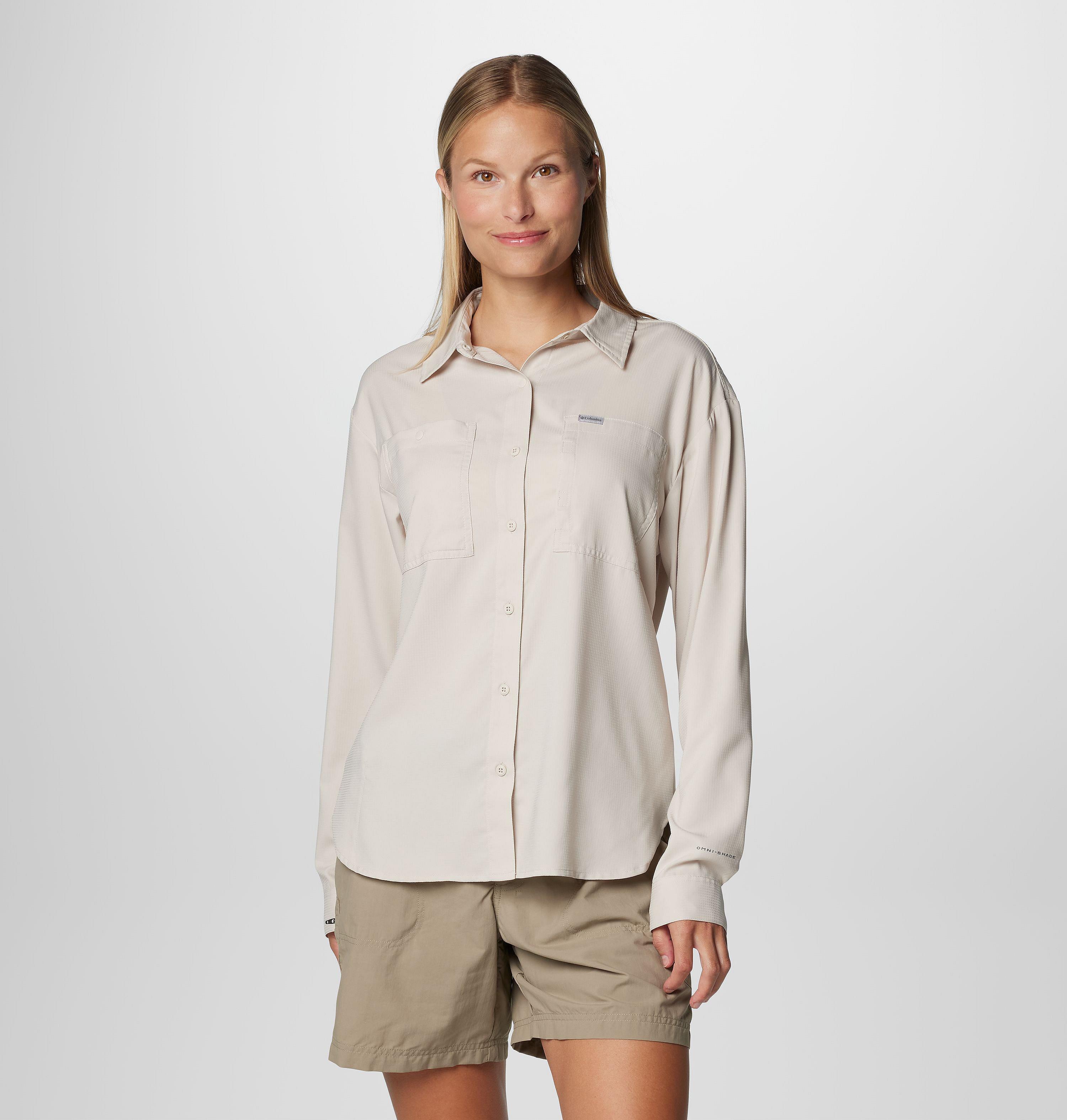 Columbia Women's Silver Ridge  Utility Long Sleeve Shirt-