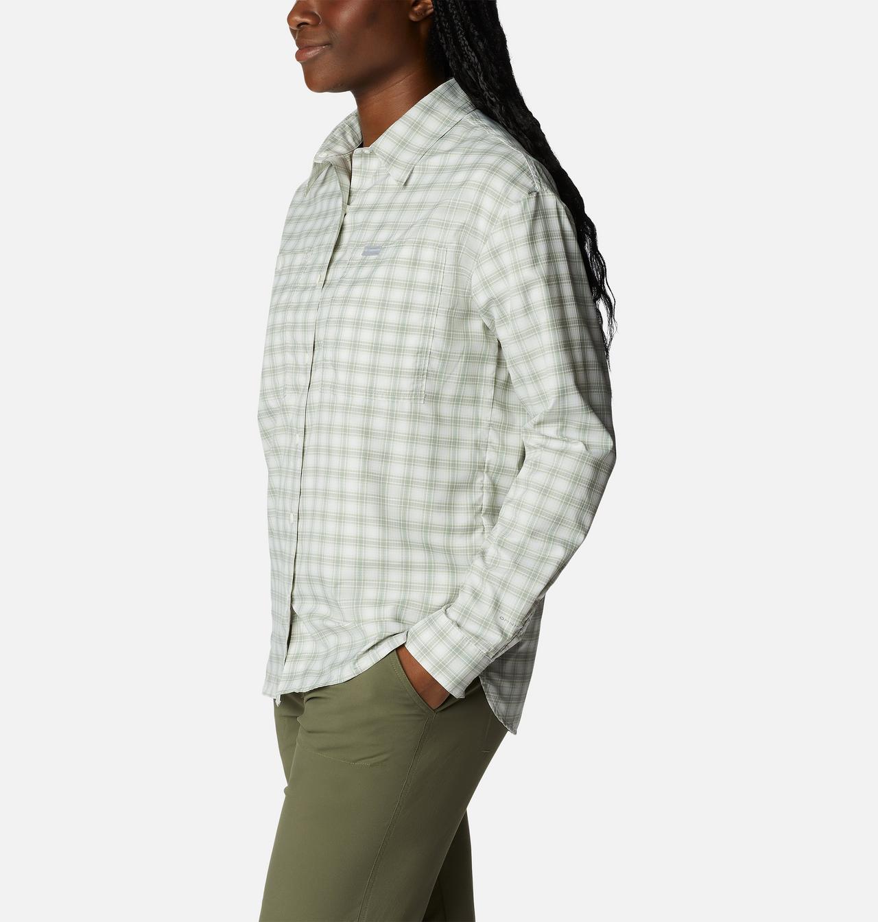 Women's Silver Ridge™ Utility Patterned Long Sleeve Shirt 3