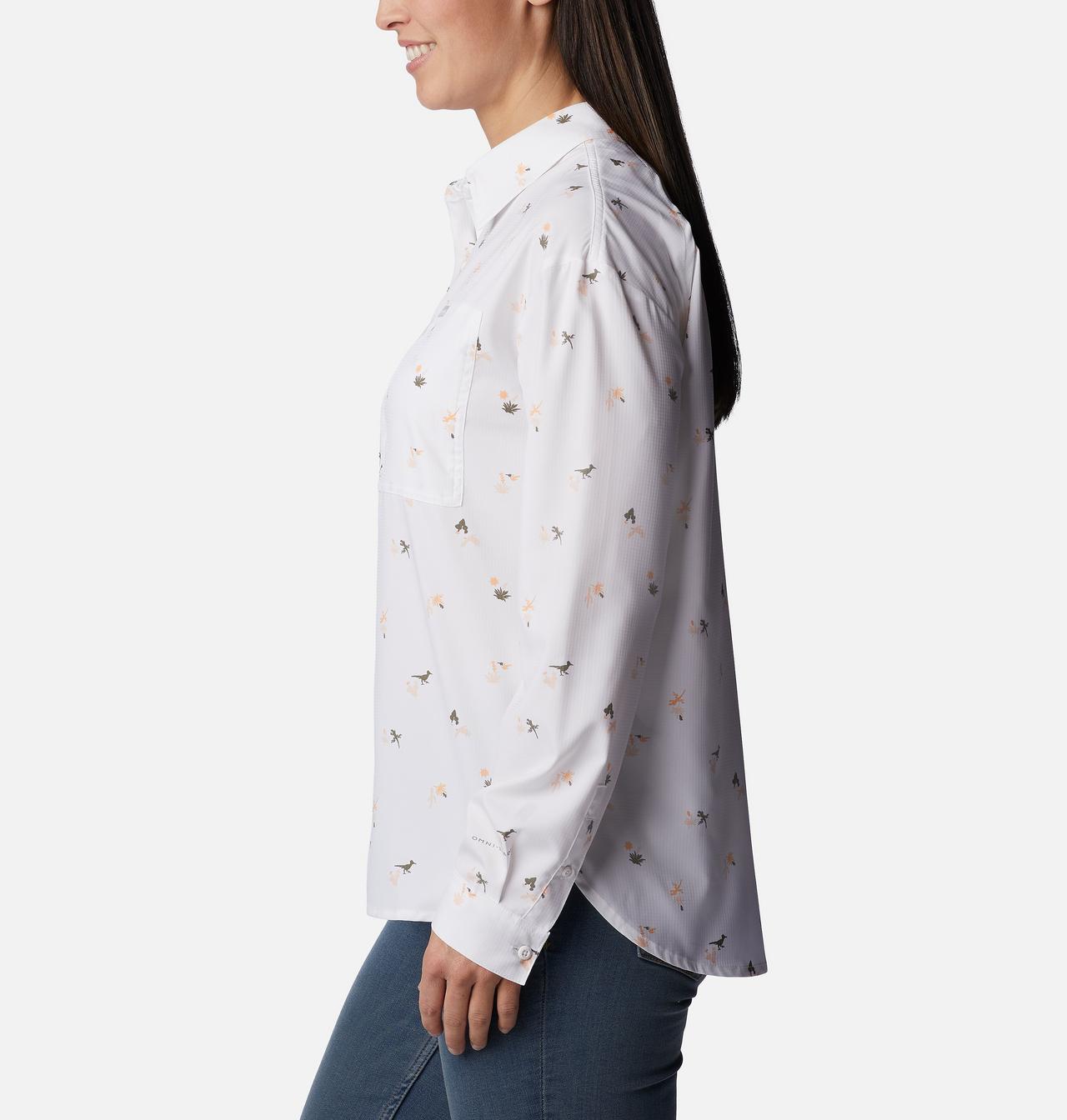 Women's Silver Ridge™ Utility Patterned Long Sleeve Shirt 3