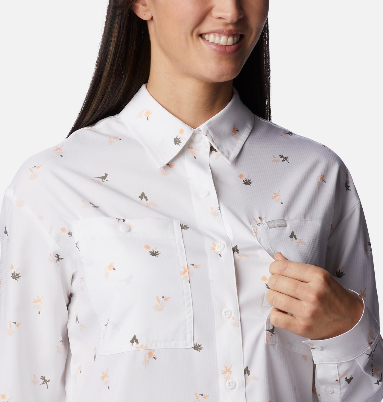 Women's Silver Ridge™ Utility Patterned Long Sleeve Shirt 6