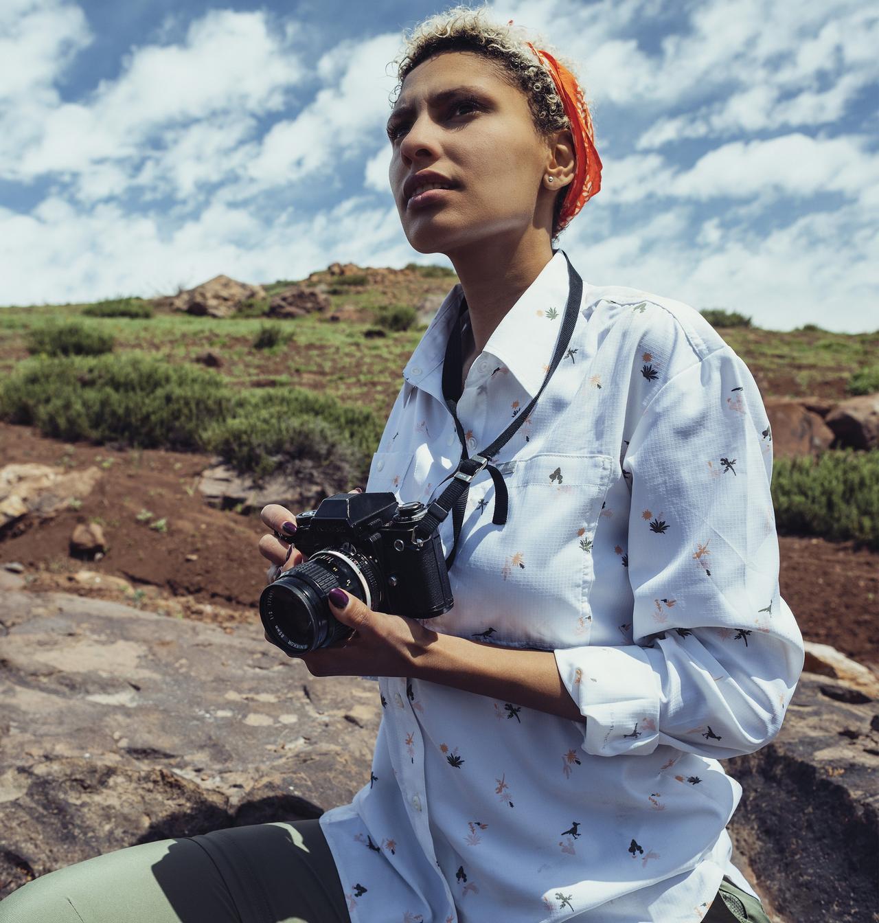 Women's Silver Ridge™ Utility Patterned Long Sleeve Shirt 11