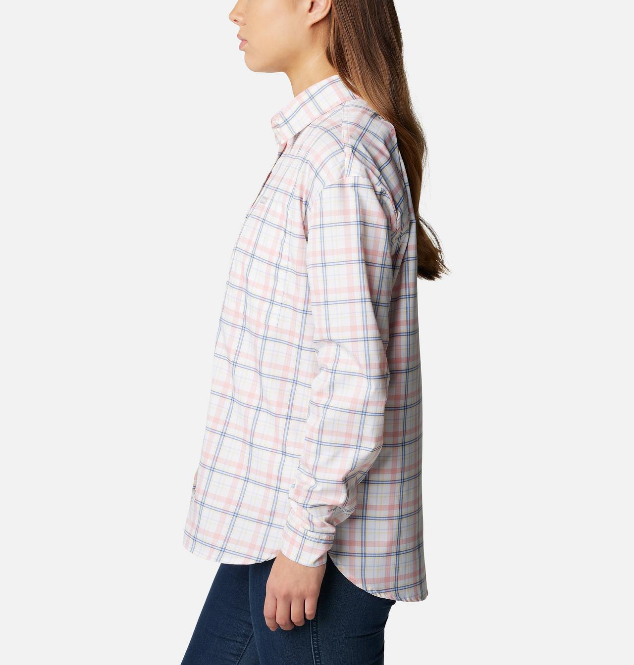 Women's Silver Ridge™ Utility Patterned Long Sleeve Shirt 3