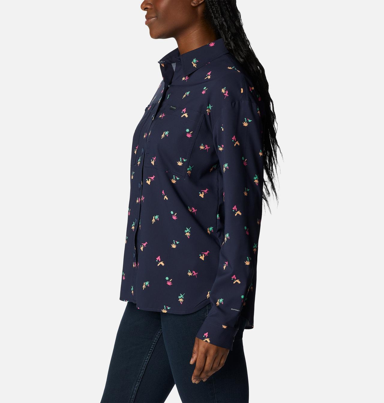 Women's Silver Ridge™ Utility Patterned Long Sleeve Shirt 3