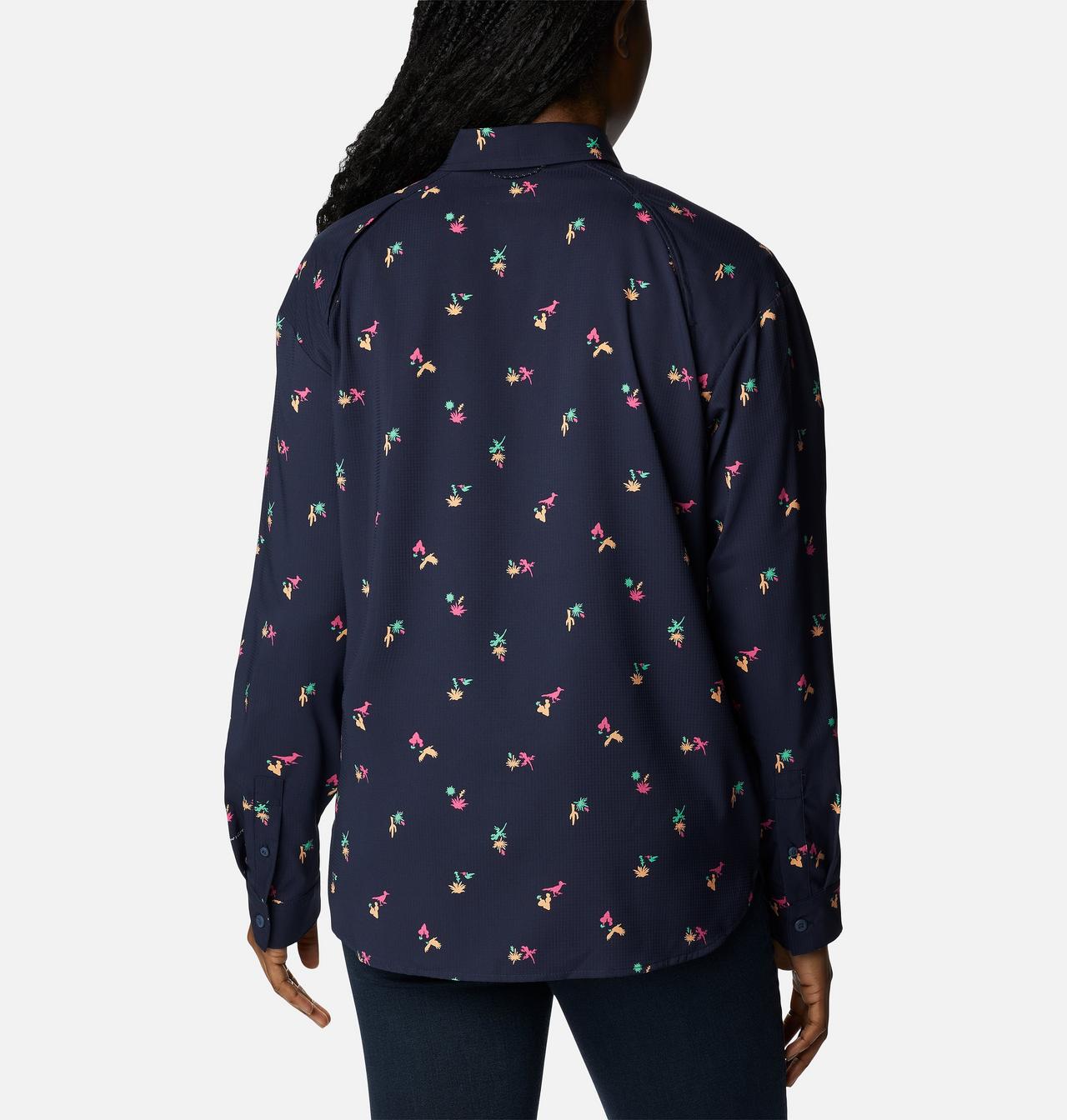 Women's Silver Ridge™ Utility Patterned Long Sleeve Shirt 2