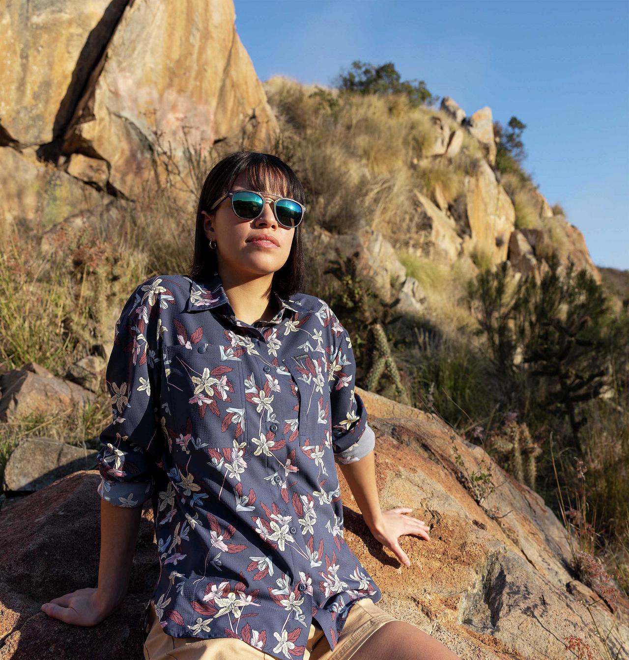 Chemise à manches longues avec motif Silver Ridge Utility™ Femme 8