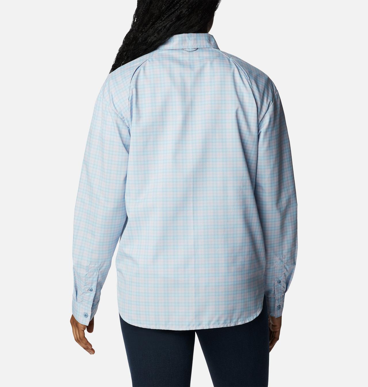 Women's Silver Ridge™ Utility Patterned Long Sleeve Shirt 2