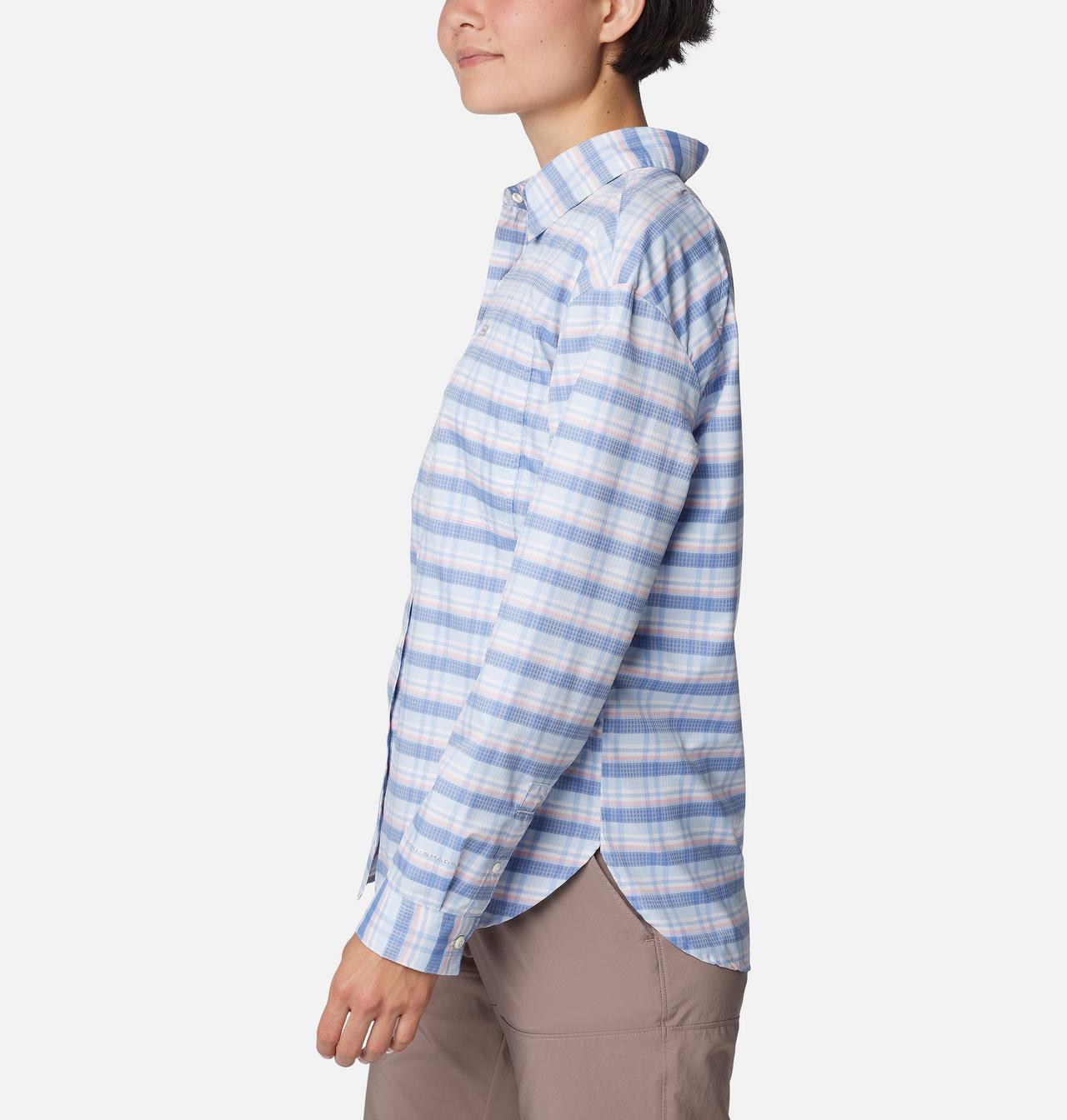 Women's Silver Ridge™ Utility Patterned Long Sleeve Shirt 3