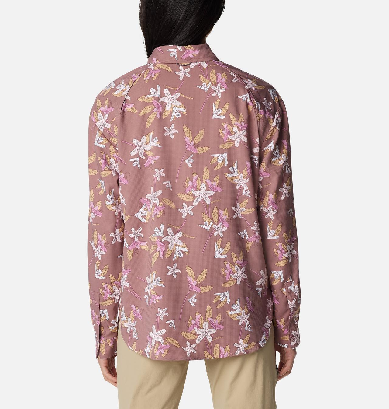 Women's Silver Ridge™ Utility Patterned Long Sleeve Shirt 2