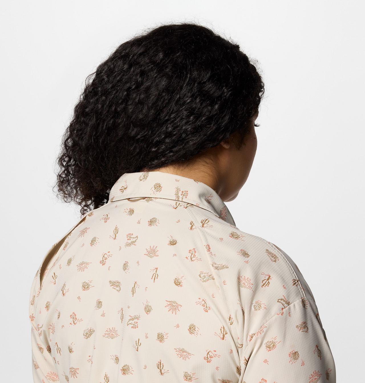 Women's Silver Ridge™ Utility Patterned Long Sleeve Shirt - Plus Size 5