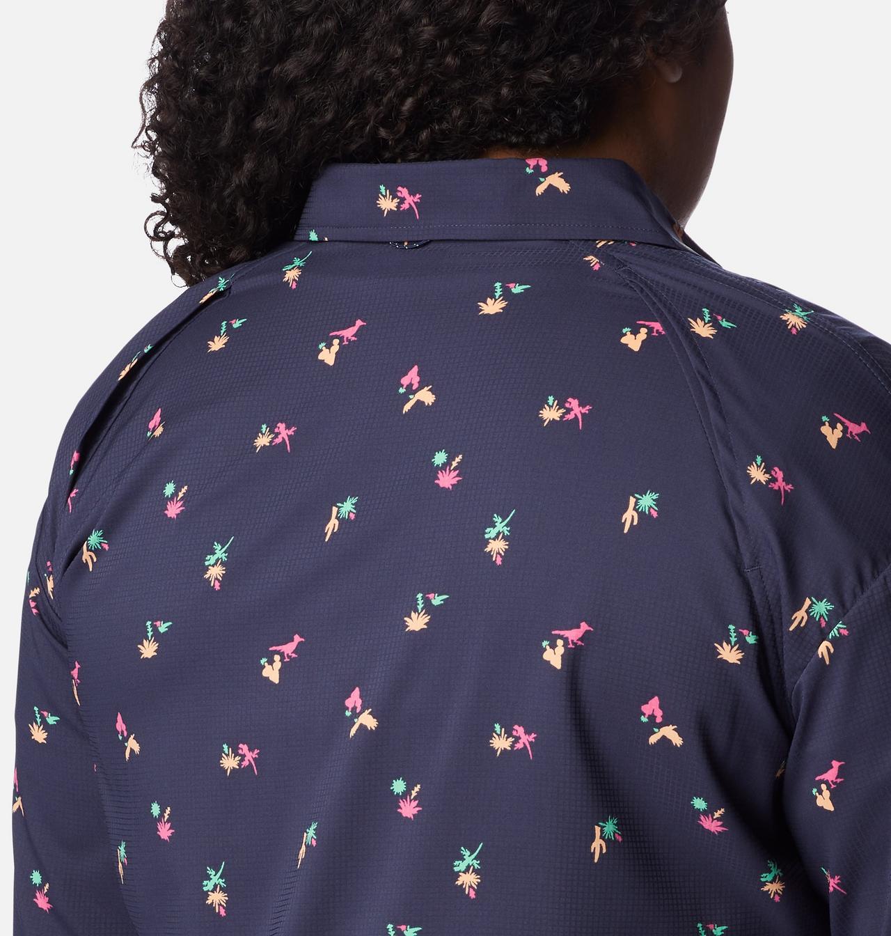 Women's Silver Ridge™ Utility Patterned Long Sleeve Shirt - Plus Size 5