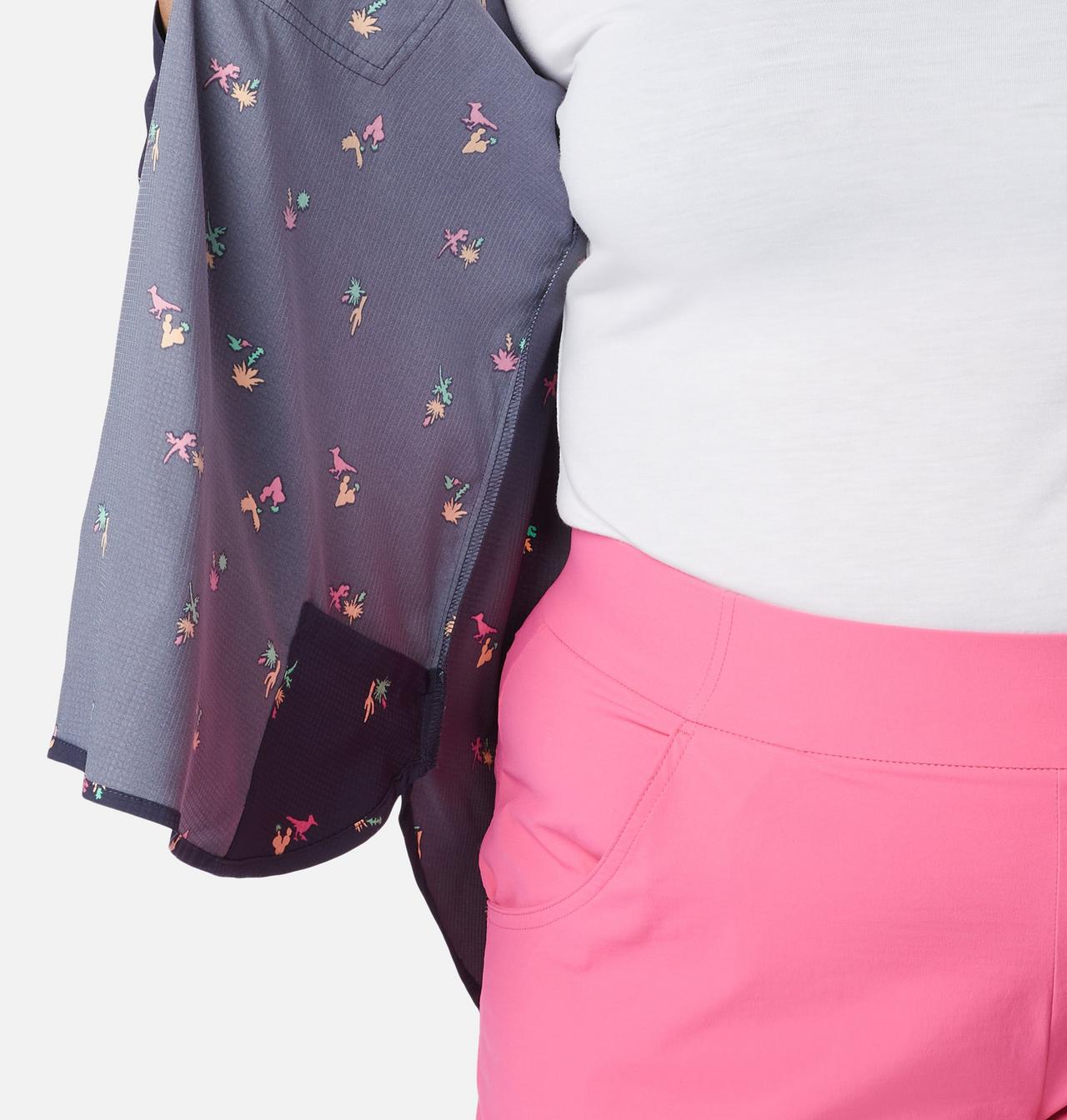 Women's Silver Ridge™ Utility Patterned Long Sleeve Shirt - Plus Size 6