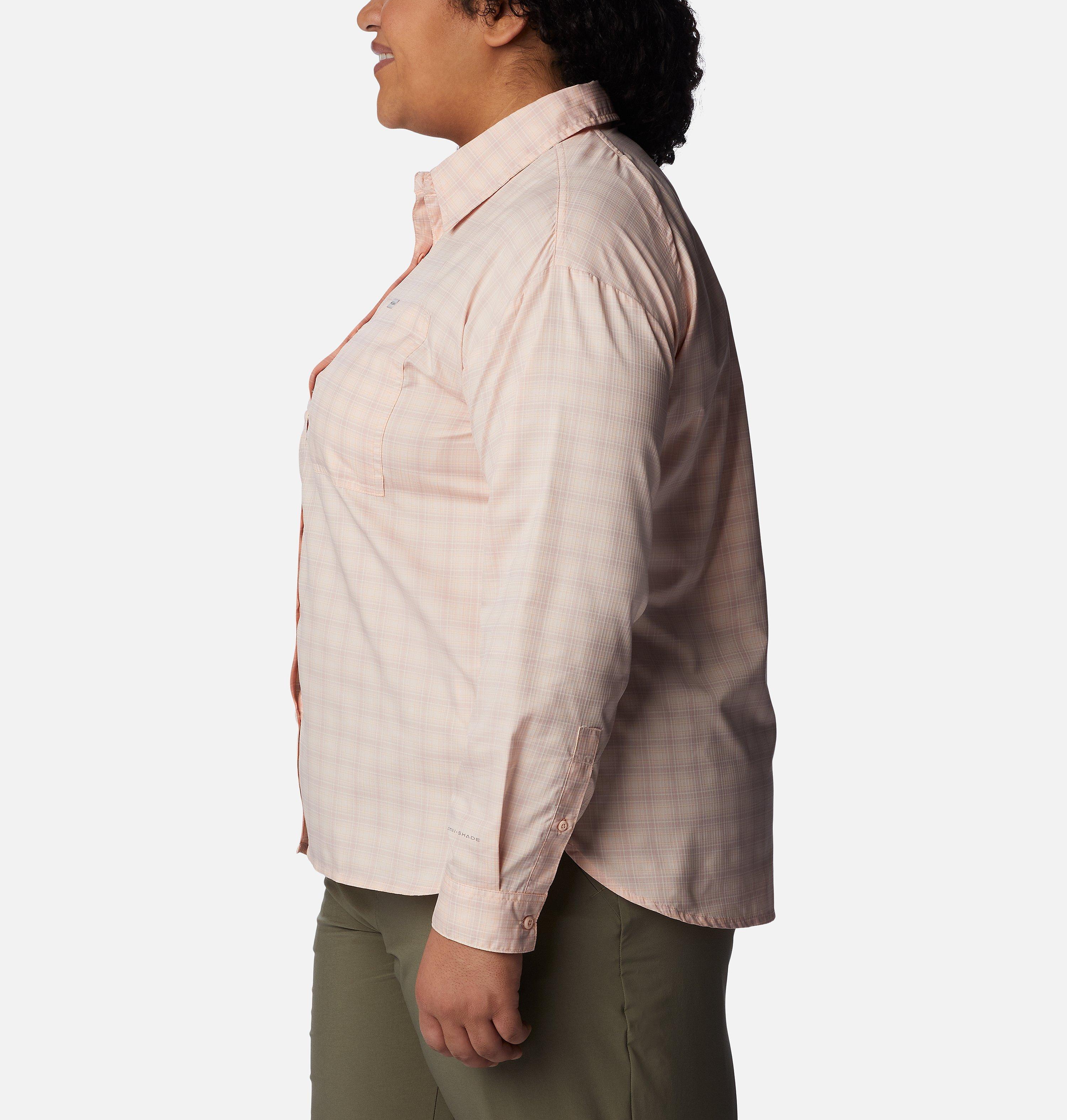 Women's Silver Ridge Utility Patterned Long Sleeve Shirt - Plus Size 3