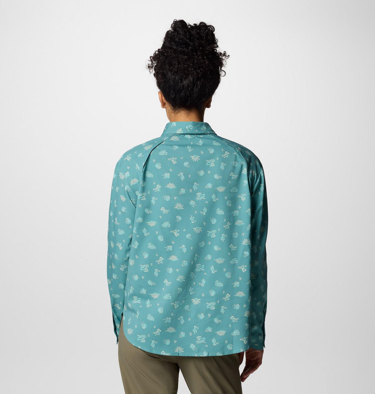 Women's Silver Ridge™ Utility Patterned Long Sleeve Shirt 2
