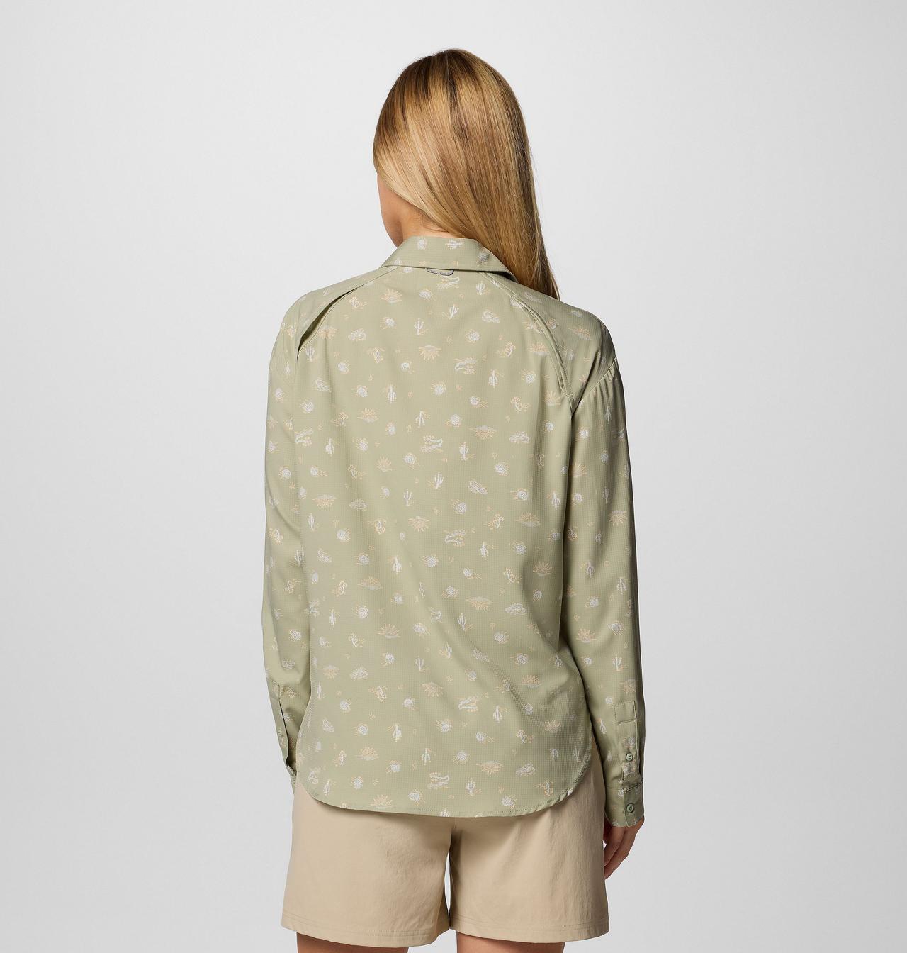 Women's Silver Ridge™ Utility Patterned Long Sleeve Shirt 2