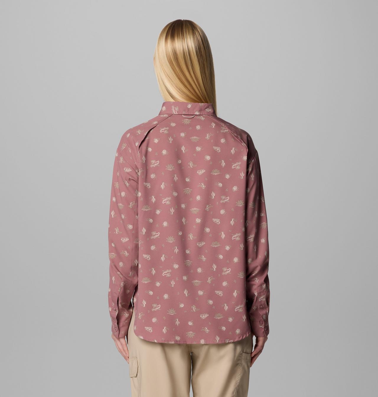 Women's Silver Ridge™ Utility Patterned Long Sleeve Shirt 2