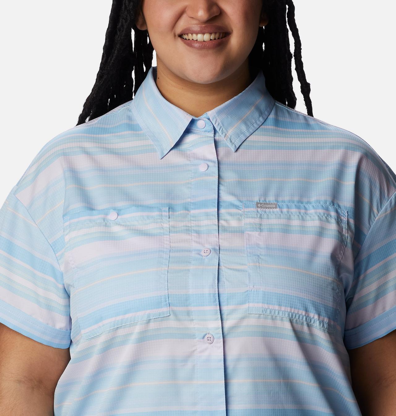 Women's Silver Ridge Utility™ Short Sleeve Shirt - Plus Size 4