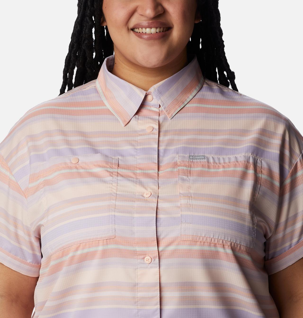 Women's Silver Ridge Utility™ Short Sleeve Shirt - Plus Size 4