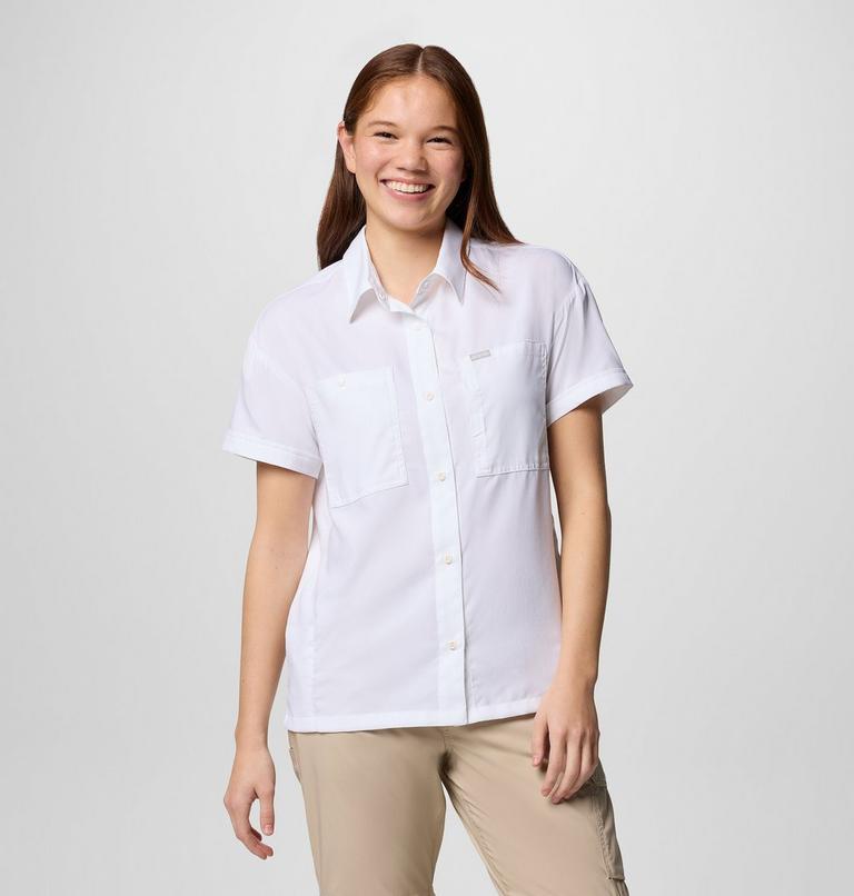 Camisa de manga corta Silver Ridge Utility para mujer, Color: White, image 1
