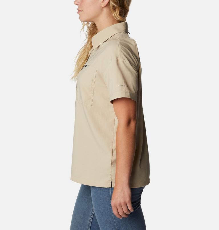 Camisa de manga corta Silver Ridge Utility para mujer, Color: Ancient Fossil, image 3