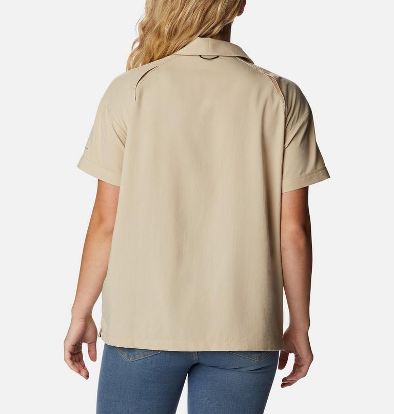 Camisa de manga corta Silver Ridge Utility para mujer, Color: Ancient Fossil, image 2