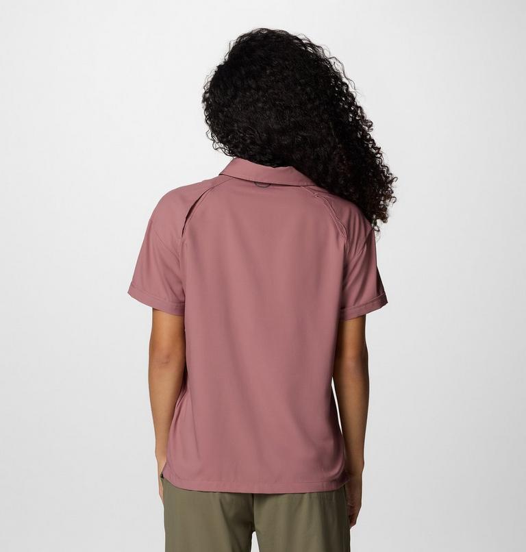 Camisa de manga corta Silver Ridge Utility para mujer, Color: Fig, image 2