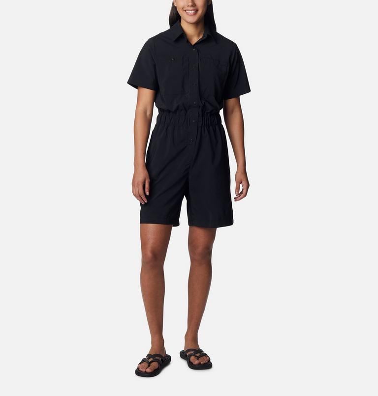 Women's Silver Ridge Utility Romper, Color: Black, image 5