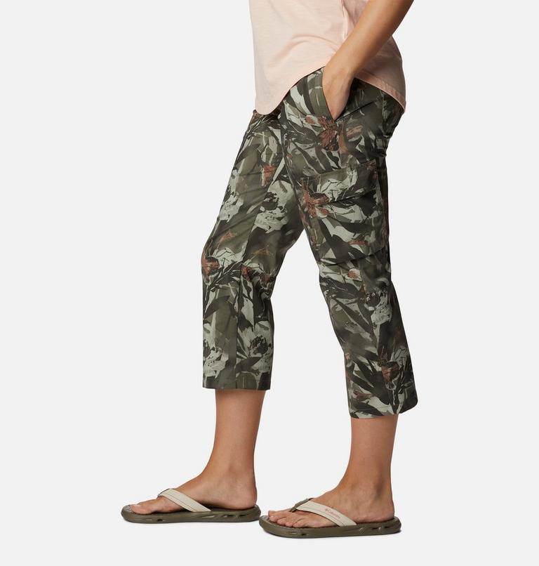 Silver Ridge Utility Capri, Color: Stone Green, Floriculture, image 3