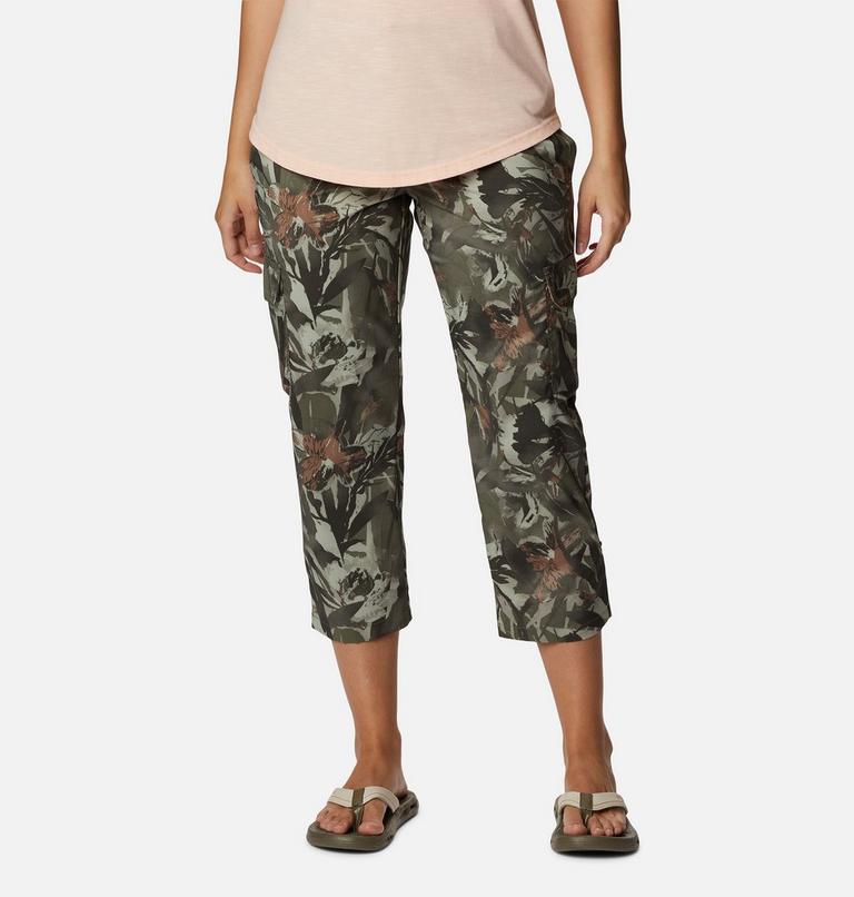 Silver Ridge Utility Capri, Color: Stone Green, Floriculture, image 1