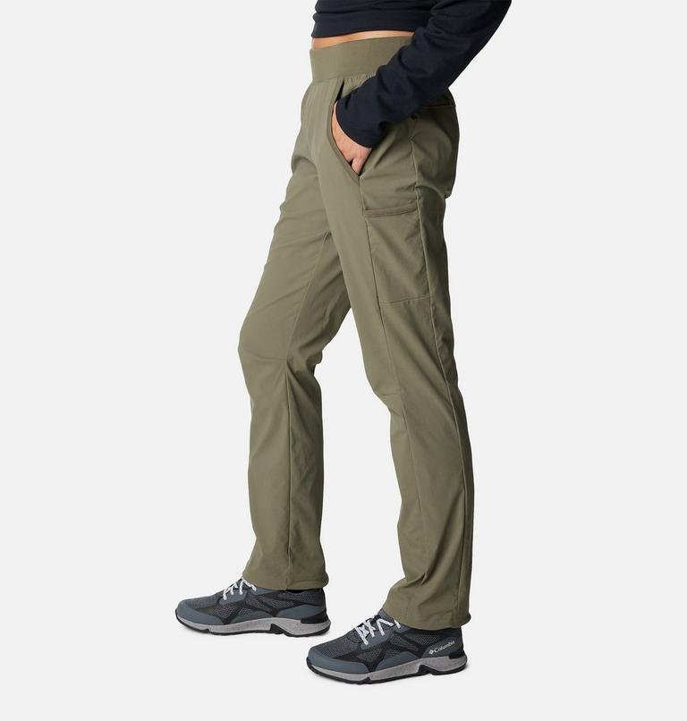 Women's Leslie Falls Trousers, Color: Stone Green, image 3