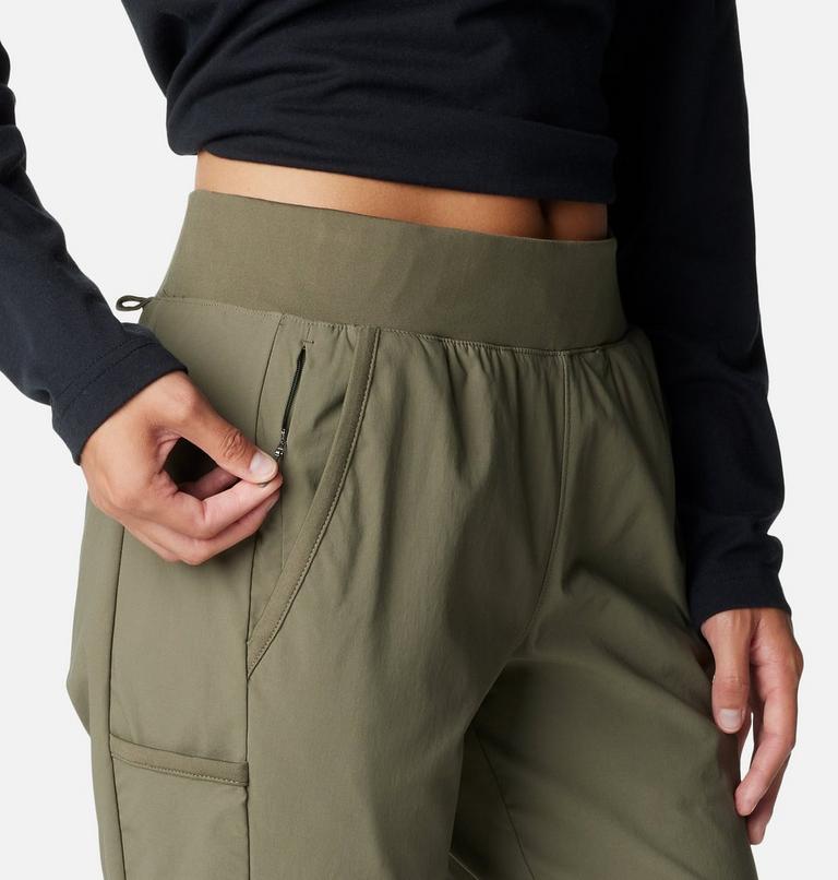 Women's Leslie Falls Trousers, Color: Stone Green, image 6