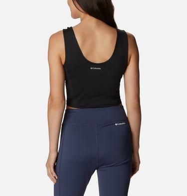 Women's Boundless Trek Technical Tank, Color: Black, image 2