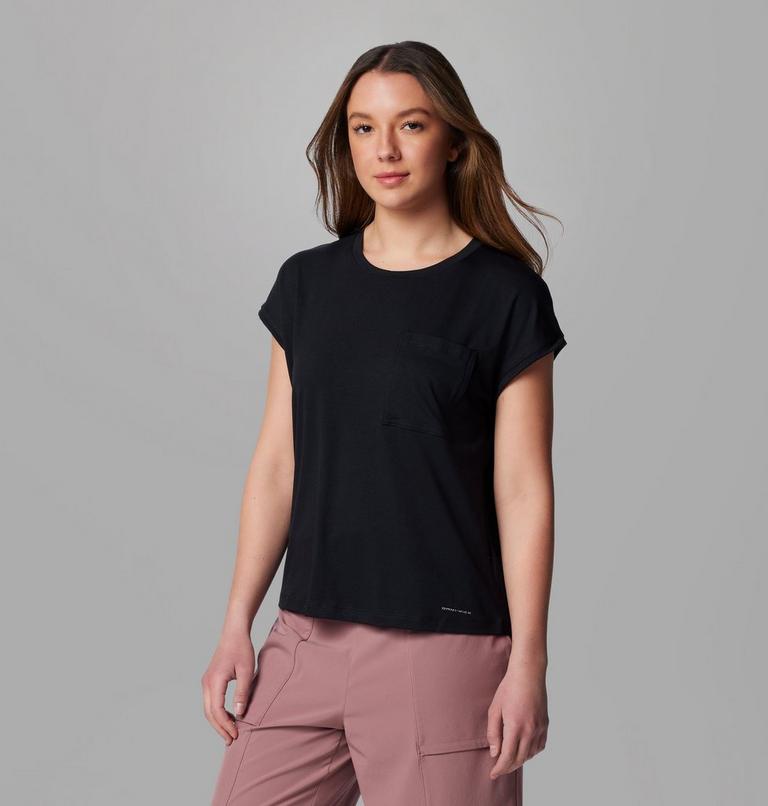Women's Boundless Trek Technical T-Shirt, Color: Black, image 4