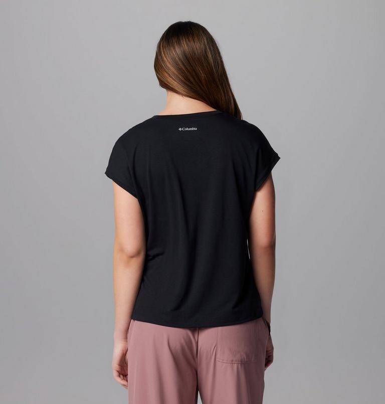 Women's Boundless Trek Technical T-Shirt, Color: Black, image 2