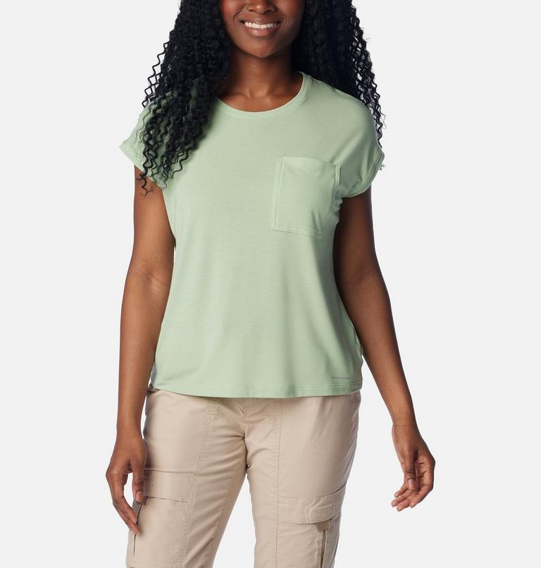 Boundless Trek Short Sleeve Tee, Color: Sage Leaf, image 1