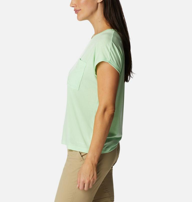 Women's Boundless Trek Technical T-Shirt, Color: Key West, image 3