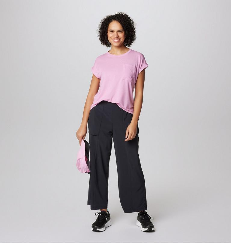 Women's Boundless Trek Technical T-Shirt, Color: Cosmos, image 3