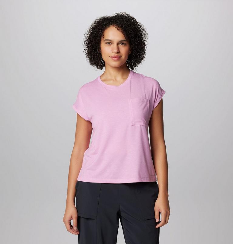 Women's Boundless Trek Technical T-Shirt, Color: Cosmos, image 1