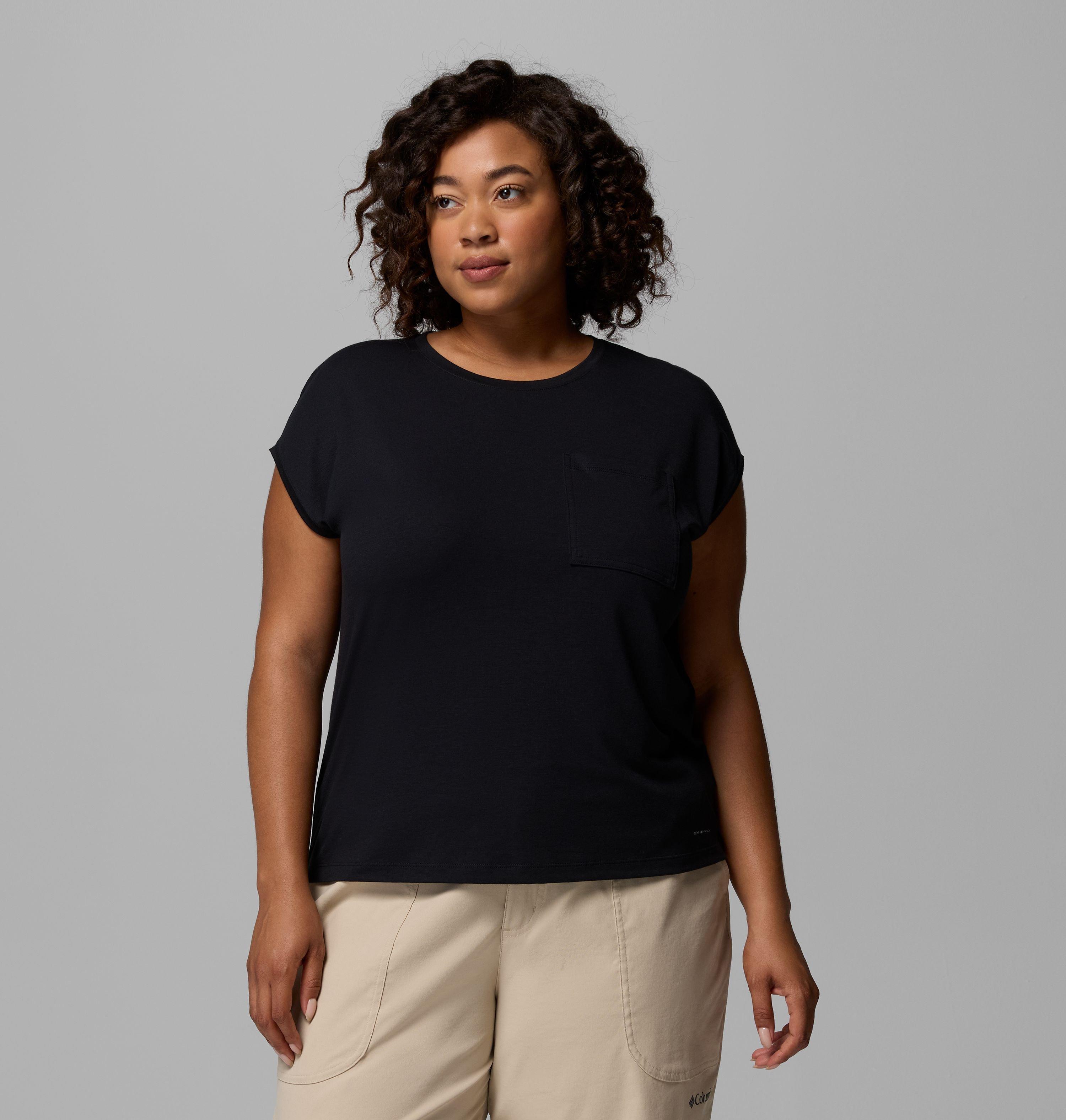 Columbia Women's Boundless Trek  T-Shirt - Plus Size-