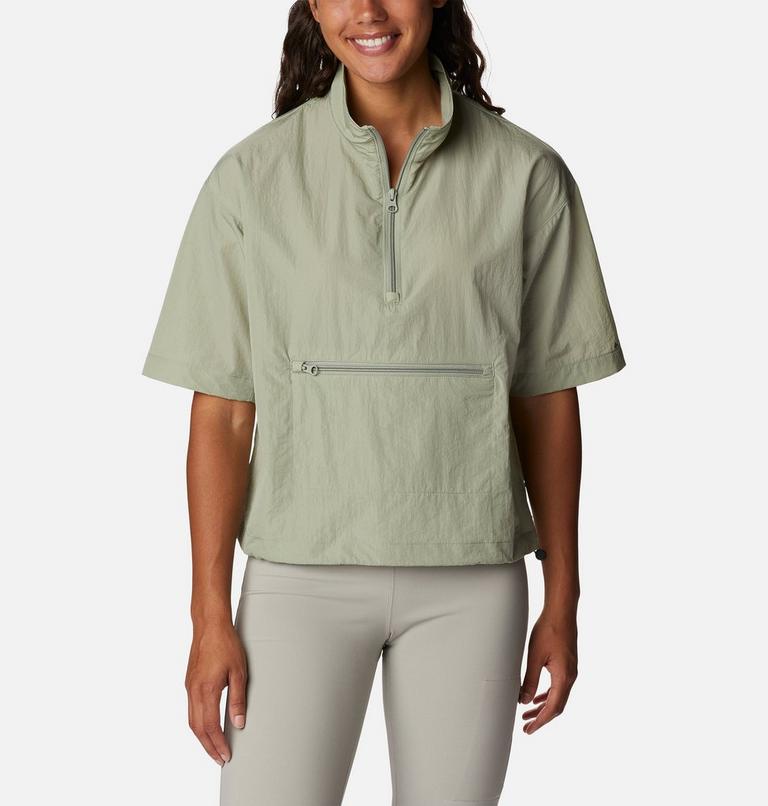 Women's  Boundless Trek Pullover Lightweight Jacket, Color: Safari, image 1