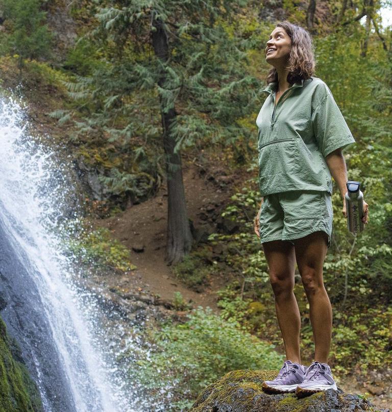 Women's  Boundless Trek Pullover Lightweight Jacket, Color: Safari, image 8