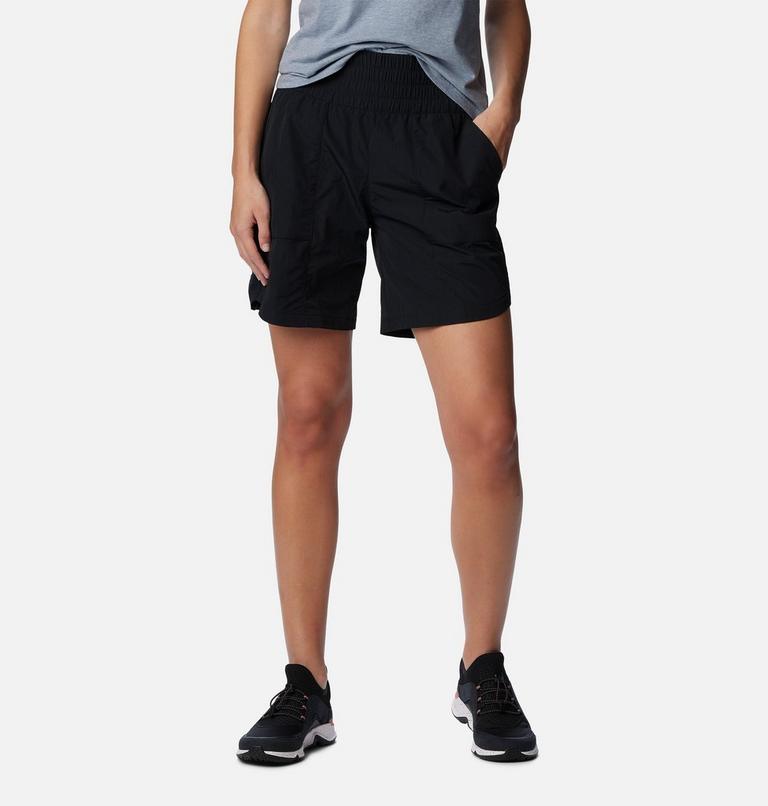 Women's Boundless Trek Shorts, Color: Black, image 1