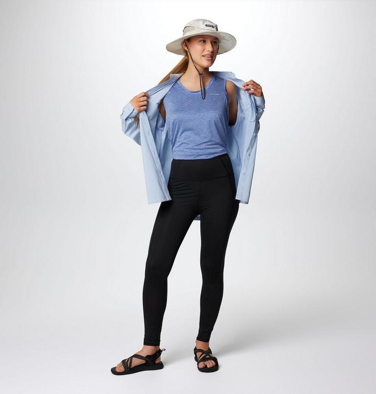 Women's Boundless Trek Leggings, Color: Black, image 3