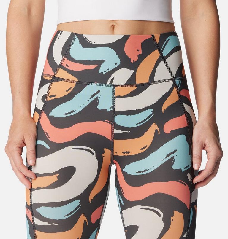 Women's Boundless Trek Leggings, Color: Shark Snowdrifts, image 4