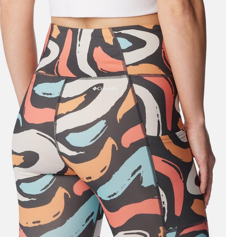 Women's Boundless Trek Leggings, Color: Shark Snowdrifts, image 5