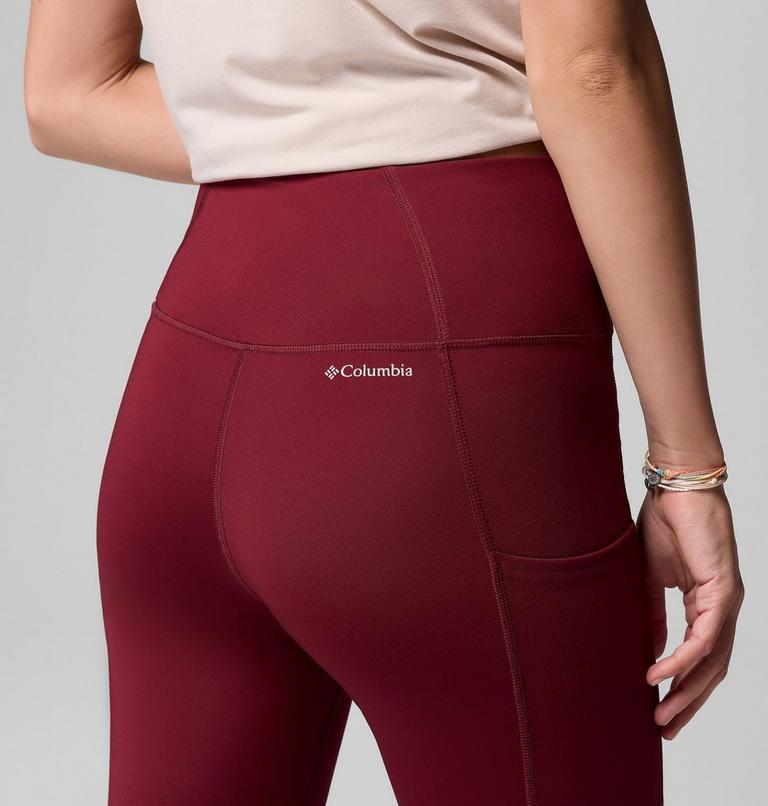 Women's Boundless Trek Leggings, Color: Rich Wine, image 6