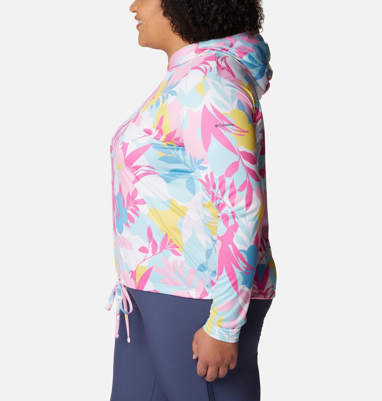 Women's Summerdry™ Long Sleeve Printed Hoodie - Plus Size 3
