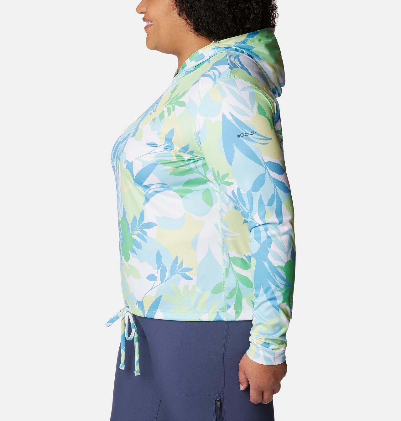 Women's Summerdry™ Long Sleeve Printed Hoodie - Plus Size 3